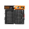 Kit de 38 piezas para atornillar a7202-xj black+decker
