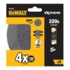 Lijas de malla para lijadoras orbitales ø125 mm, grano 320, pack de 5 uds