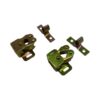 Pack 4 uds. golpete ruedas goma 0,8 mm bicromatado