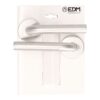Juego roseta l curva 575 inox.