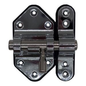 Pasador reforzado base plástica 40 mm cromo