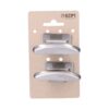 Colgador de acero inoxidable 2 uds