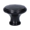 Pomo 38mm hierro negro