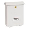 Buzón individual exterior, mediano, classic, poliestireno, blanco, 27 x 11 x 34,6 cm