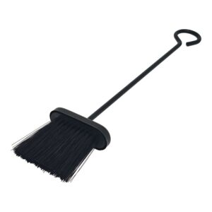 Cepillo para chimenea, color negro, 10,5 x 4 x 46 cm