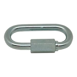Eslabón rápido esl01, acero galvanizado, 4 mm. 2 unidades