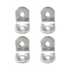 Ángulo refuerzo an24, acero inoxidable, 20 x 20 x 16 mm. 4 unidades