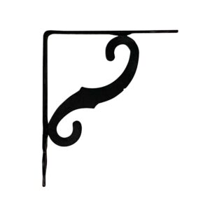 Escuadra ornamental plm05 negro 200 x 150 mm