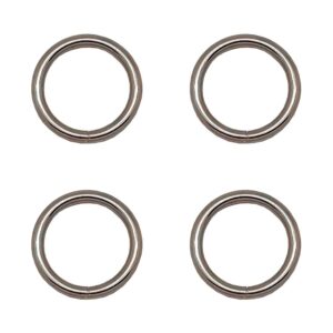 Anilla soldada ap14, 4 x 30 mm, zincada, blister 4 uds