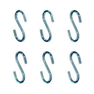 Gancho en forma de s cg23 3,5 x 35 mm, zincado, blister 6 uds