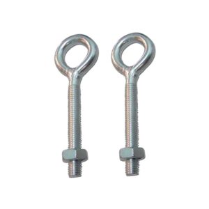 Hembrilla soldada con tuerca hm01, m8 x 60 mm, zincado, blister 2 uds