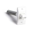 Polea 9108 nylon orientable blanca
