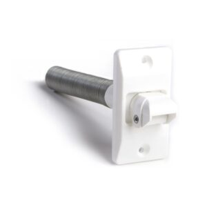 Polea 9108 nylon orientable blanca