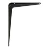 Escuadra de acero negro (s) 6037 175 x 150 mm