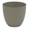 Maceta de inyección cuenco ø38cm color taupe