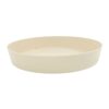 Plato de inyeccion para maceta color ecru ø28cm