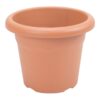 Maceta de inyeccion color terracota ø20cm plastiken
