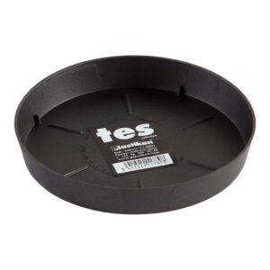 Plato de inyeccion para maceta tes ø14cm antracita plastiken