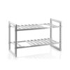 Estantería extensible de 2 estantes para fregadero shibblek 37,5 - 66,5 cm
