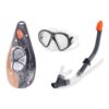 Gafas y tubo de buceo