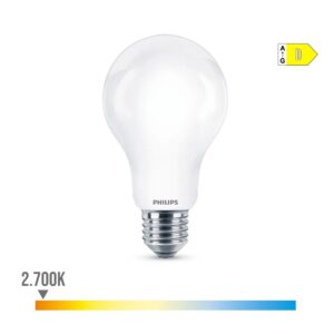 Bombilla standard led e27 13 w 2000 lm 2700 k luz calida ø7 x 12,1 cm
