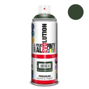 Pintura acrílica spray evolution 520 cc ral 6020 chrome green 300 g