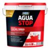 Aguastop caucho fibras gris 20 kg