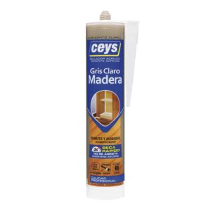 Sellador acrílico madera gris claro 300 ml