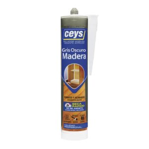Sellador acrílico madera gris oscuro 300 ml
