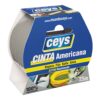 Cinta americana plata 50 mm x 25 m