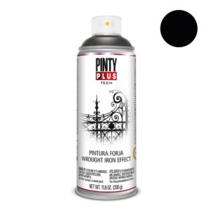 Pintura en spray pintura forja 520cc fj104 negro
