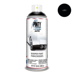 Pintura en spray auto 520 cc bumper liso bl104 negro