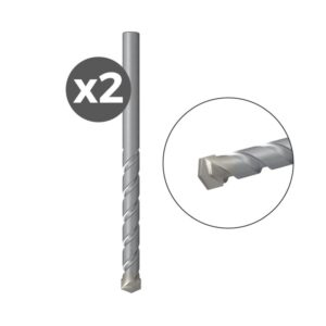 Broca para piedra d-s hm, 2 uds ø4,00 x 38 /75 mm