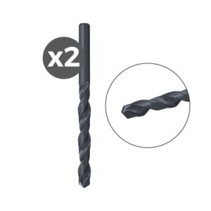 Broca para metal hss-r din 338, 2 uds, ø1,50 x 18/40 mm