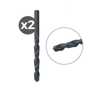 Broca para metal hss-r din 338, 2 uds, ø4,00 x 43/75 mm