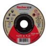 Disco corte fcd fischer performance acero inox ø125 x 1,0 x 22,23 mm