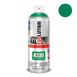 Pintura acrílica spray evolution 520 cc ral 6029 mint green 300 g