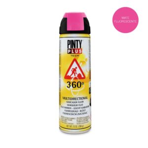 Pintura en spray tech 650 cc marcador 360° fucsia t184
