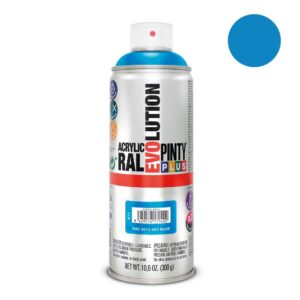 Pintura acrílica spray evolution 520 cc ral 5015 sky blue 300 g