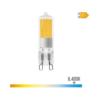 Bombilla g9 led 5 w 575 lm 6400 k luz fría cristal