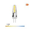 Bombilla bi-pin silicona led g4 12v 2 w 180 lm 3200 k luz calida ø10 x 37 mm