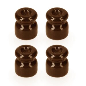 Aislador para cable trenzado marron envasado 4 uni edm